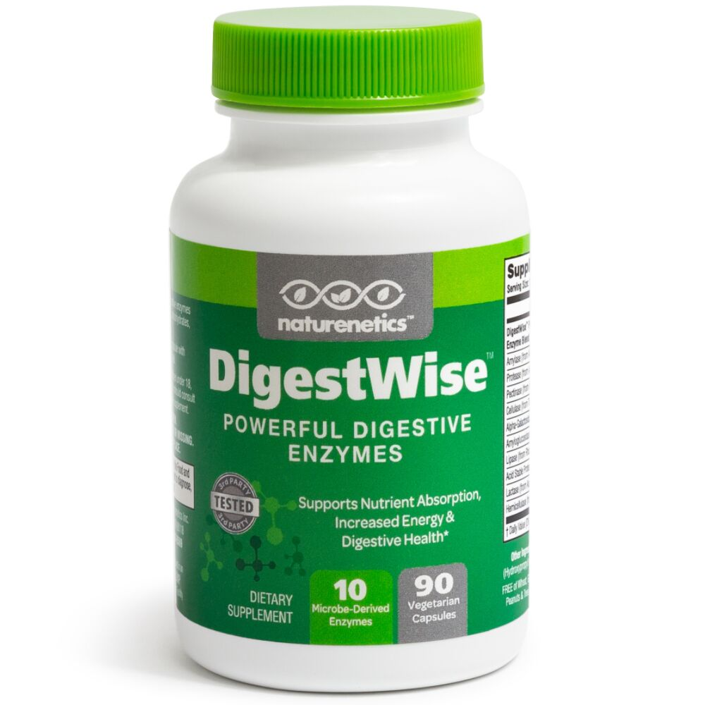 DigestWise – Powerful Digestive Enzymes -W